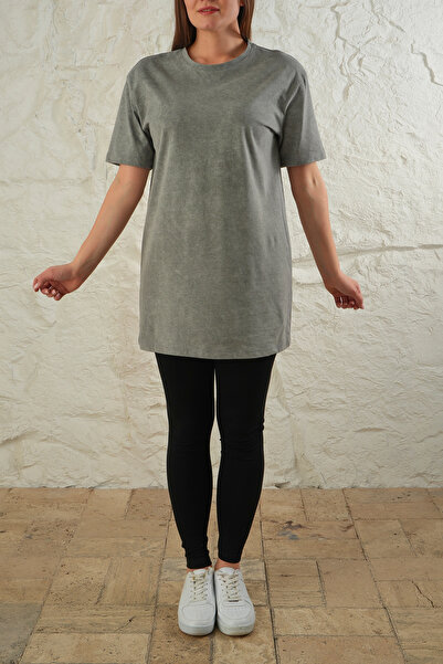 ESPİNA Women's Tie-Dye Pattern T-shirt