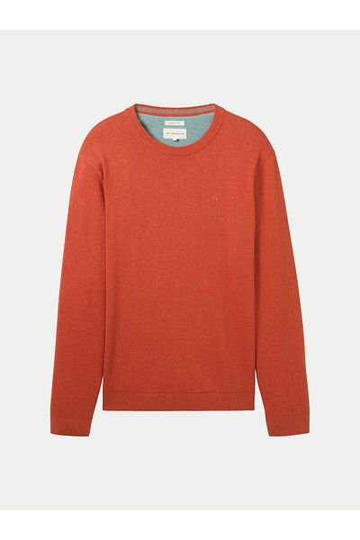 Tom Tailor Men's Sweater 1039810 Orange