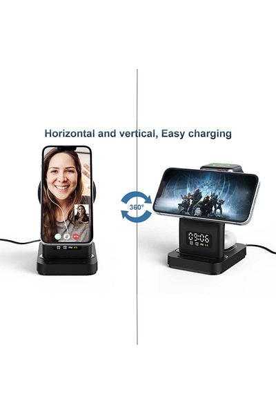 Xentech Light Magnetic Wireless Charging Station 5 in 1 Xentech Light 15 Watt