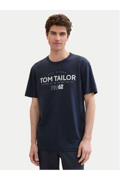 Tom Tailor Men's T-Shirt 1041871 Navy blue