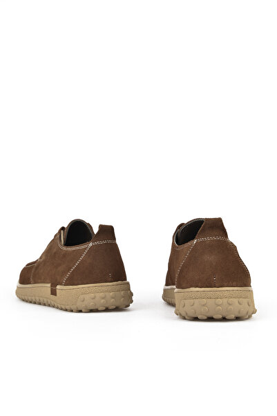 Ziya Чоловічі шкіряні черевики 1511040ZY18254 Пісочний