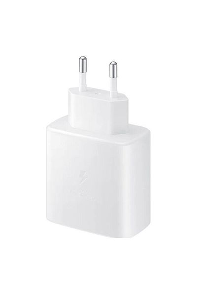 Samsung Incarcator Priza Type-C Samsung EP-TA845EWE Fast Charging 45W White Bulk Packing