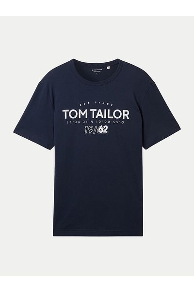 Tom Tailor Men's T-Shirt 1041871 Navy blue