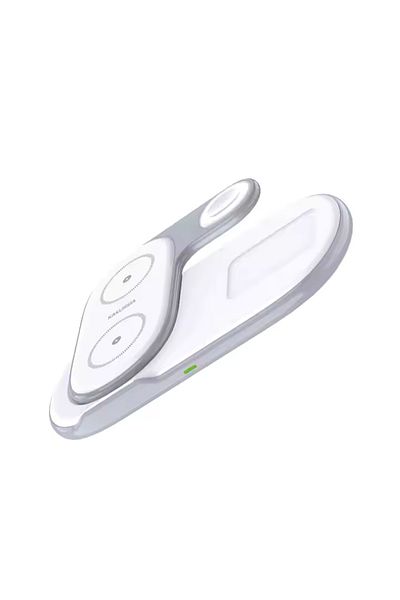 KAKUSİGA Kaku Wireless Charger KSC-1358, 15W, Fast Charging, Qi, Stand Type, White