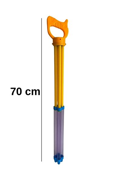 babydoor TOYS Büyük Boy Tutacaklı 4 Atar Pompalı Su Tabancası Su Pompası 42 C...