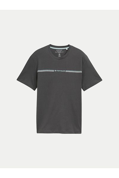 Tom Tailor Men's T-Shirt 1037803 Gray