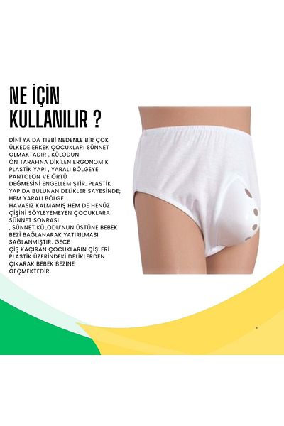 APLUSSAĞLIK Circumcision Panties Protective High Quality Circumcision Panties after Surgical Intervention