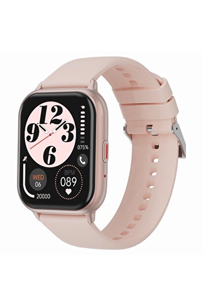 Helix Delta-Fit 1.83”TFT Display,Health Monitoring,BlueTooth Calling,Smart Watch Pink