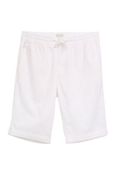 Tom Tailor Men's Fabric Shorts 1044715 White