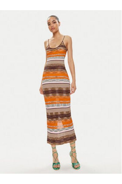 Desigual Women Summer Dress 24SWVF05 Orange
