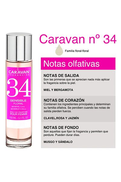 Caravan Fragancias No. 34, Femei, 150 ml