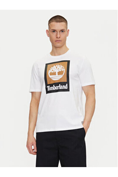 Timberland Tricou bărbați timberland TB0A5QS21001 alb