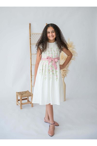 Stayele Garden Gala Embroidered Dress