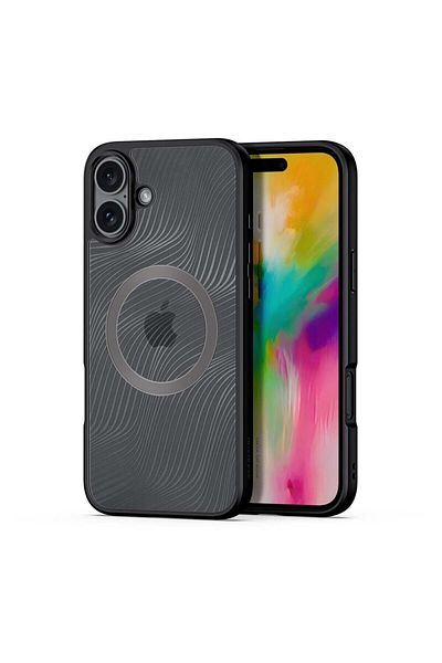 Dux Ducis Case for iPhone 16 Plus - Dux Ducis Aimo MagSafe Series - Black