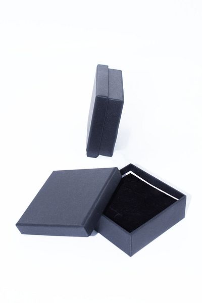 carton box Mother's Day Silvery Black Hard Bracelet Handcuffs Jewelry Gift Box with Sponge