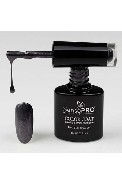SensoPRO Milano Oja semipermanentă 10ml - 027 Gri strălucitor