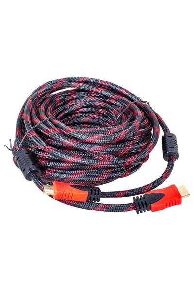 Powermaster 30 Meters HDMI Cable with Braided Gold End