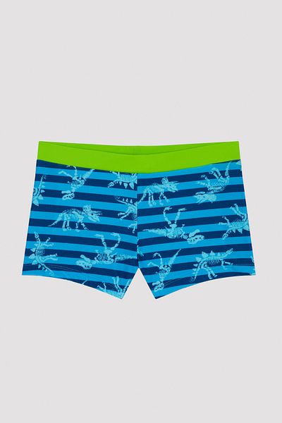 Penti Boy's Dinosaur Printed Trunk Swimsuit