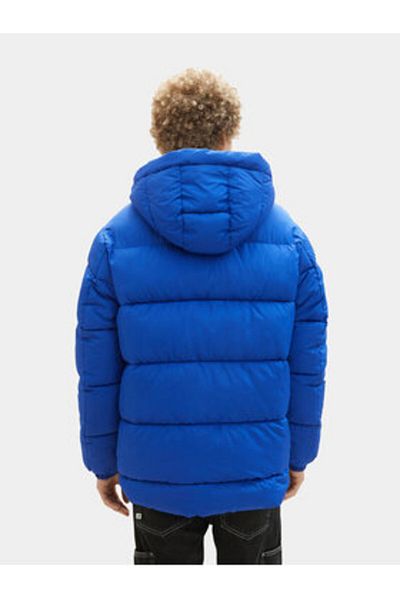 Tom Tailor Denim Jachetă de puf pentru bărbați 1038858 albastră