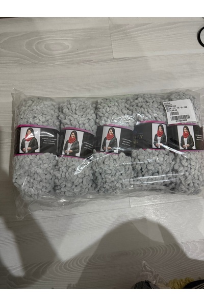 SÜSLÜTASARIM Himalaya dolphıne loop(500 gram)kadife kuzu(gri)