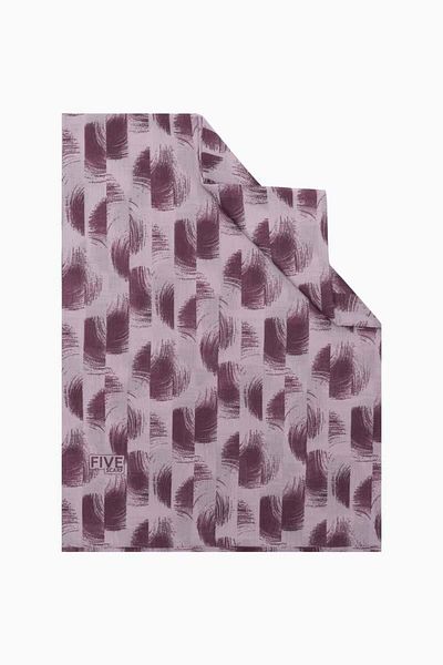 FİVESCARF Purple Relax Spiral Tie Dye Shawl