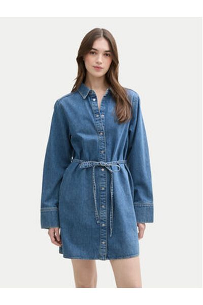 Tom Tailor Denim Rochie din denim pentru femei 1045461 albastră
