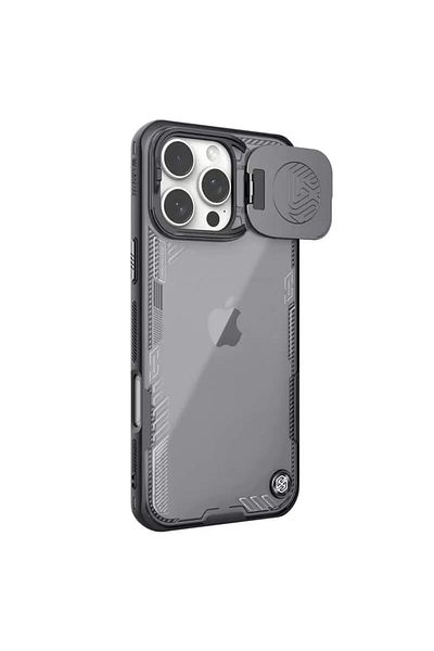 Nillkin Case for iPhone 16 Pro Max - Nillkin Iceblade Prop (without Camera Cutout) - Black