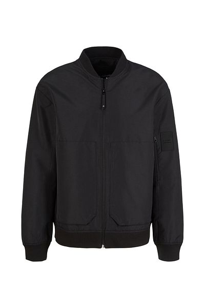 Tom Tailor Denim Mens Bomber Jacket 1034850 Black