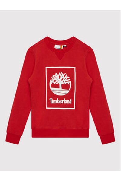 Timberland Boy Sweatshirt T25T58 Red