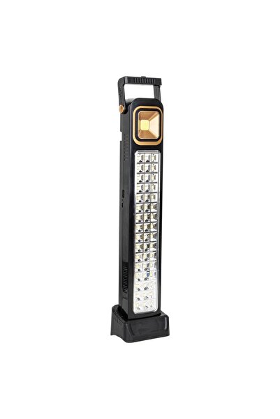 Powermaster KS-848 2 Watt Cob Ledli + 48 Ledli Solar Şarjlı Işıldak