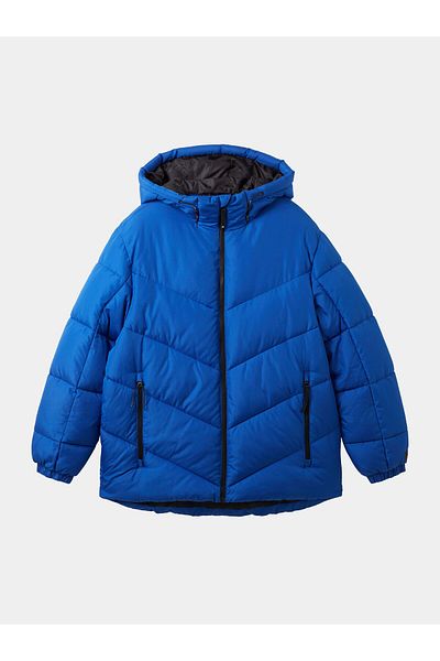 Tom Tailor Denim Jachetă de puf pentru bărbați 1038858 albastră
