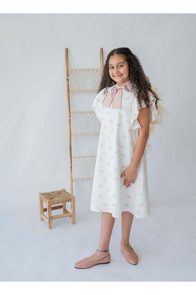 Stayele Soft Whisper Floral Dress