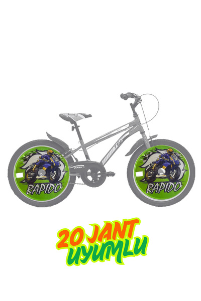TMA MOTORS Bisiklet 20 Jant Kapağı Plastik 4 Adet Çocuk Bisiklet Aksesuar