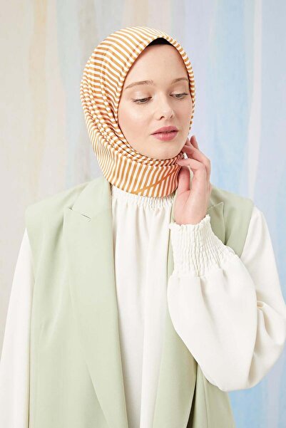 Levidor الخردل مخطط حك وشاح الرقمية