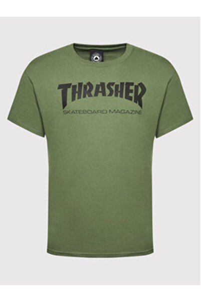 Thrasher Tricou bărbătesc THRASHER SKATEMAG Verde