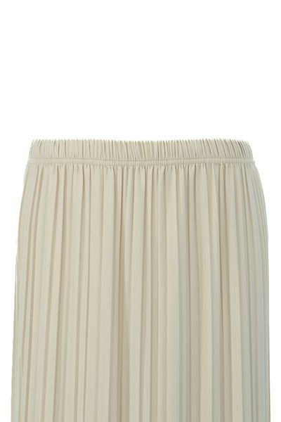 Oppland Fusta de dama plisata din vascoza tesatura nisipoasa Model elegant Talie elastica Potrivire confortabila Mucegai complet