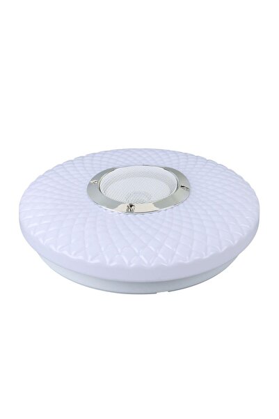 Powermaster PM-27329 Beyaz 30*6 Cm 24 Watt Bluetooth Hoparlörlü Tavan Aydınla...