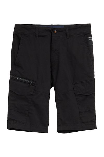 Tom Tailor Denim Men's Fabric Shorts 1044836 Black
