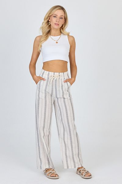 gothamvibes Women's Striped Pants