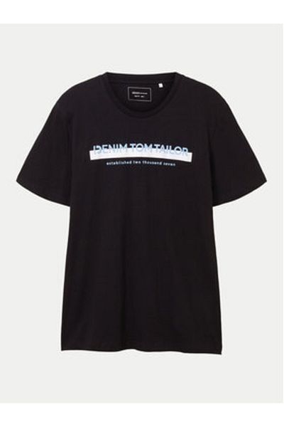 Tom Tailor Denim tom tailor denim Men's T-Shirt 1037653 Black