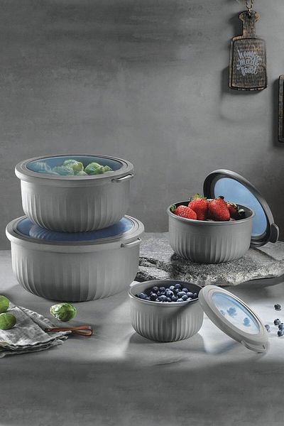 VİP AHMET Vip Ahmet Vacuumed 4-Piece Dream Storage Container