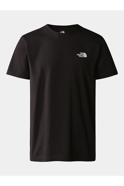 THE NORTH FACE Men's T-Shirt black THE NORTH FACE-NF0A87NGJK31 S/S SIMPLE DOME TEE TNF BLACK