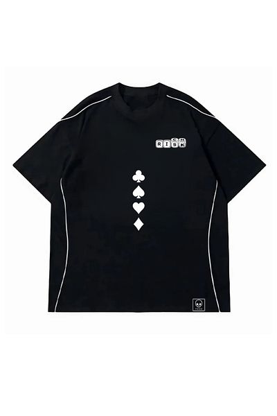Touz Moda Streetwear Risk Anf Rich Jersey (Unisex) T-Shirt