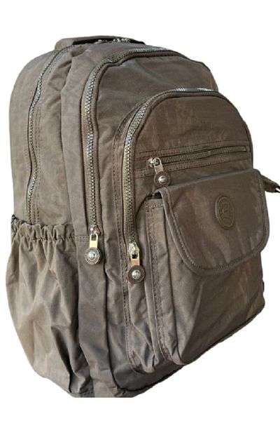 Relaxion 1620 Multi-Eye Backpack Quality School Bag Crinkle Fabric Waterproof