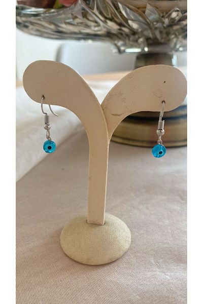 BAE ATOLYE Evil Eye Beaded Mini Glass Earring
