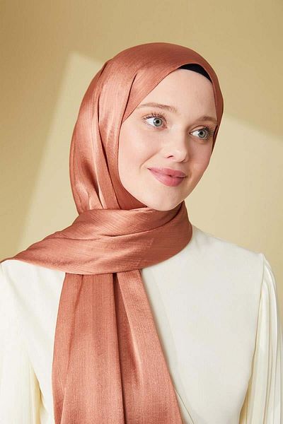 FİVESCARF Copper Janjan Evening Dress Shawl