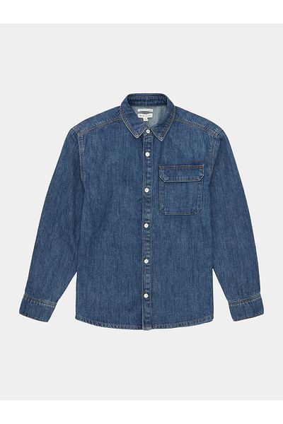 Tom Tailor Cămașă pentru băieți 1037946 Bleumarin