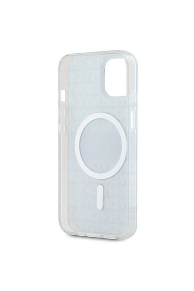 Dkny Carcasă pentru iPhone 15 - DKNY IML Mono & Stripe MagSafe (DKHMP15SHRHSEK) - Negru