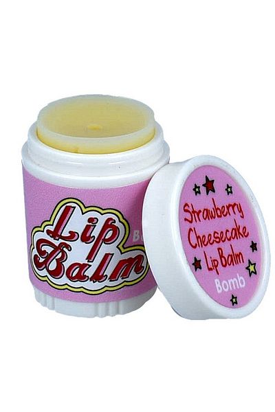 Bomb Cosmetics Balsam buze Strawberry Cheesecake, Bomb Cosmetics, 4.5 g