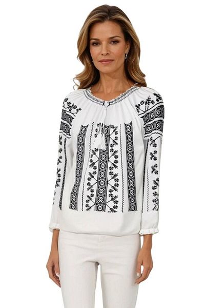 rody's forever Women's blouse R25, size 2XL, plain white